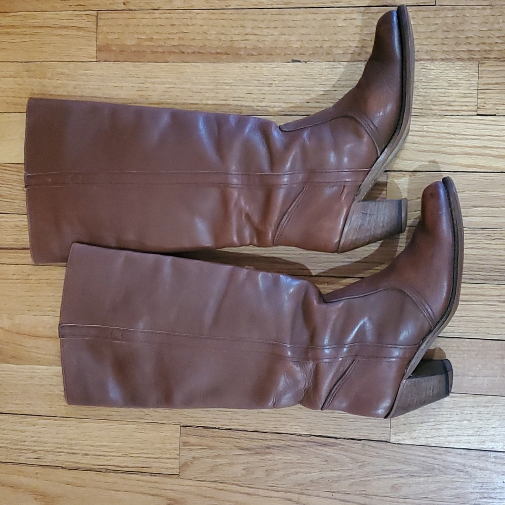 Vintage Dexter Campus Knee high Boots 7 1/2M - Picture 1 of 9